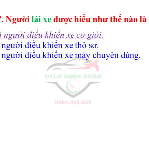 Cẩm nang 600 câu hỏi sát hạch lái xe