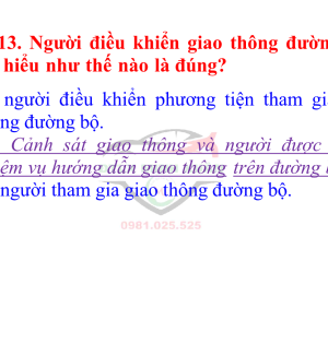 Cẩm nang 600 câu hỏi sát hạch lái xe
