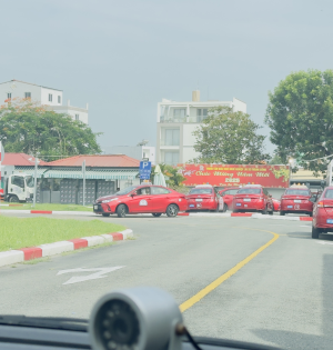 Hình ảnh thực tế đào tạo lái xe 2025