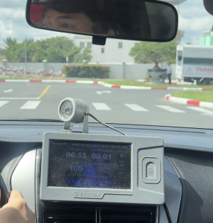 Hình ảnh thực tế đào tạo lái xe 2025