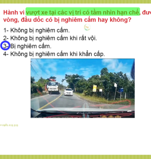 600 câu hỏi GPLX cẩm nang
