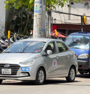 Hình ảnh thực tế đào tạo lái xe 2025