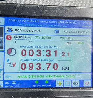 Hình ảnh thực tế đào tạo lái xe 2025
